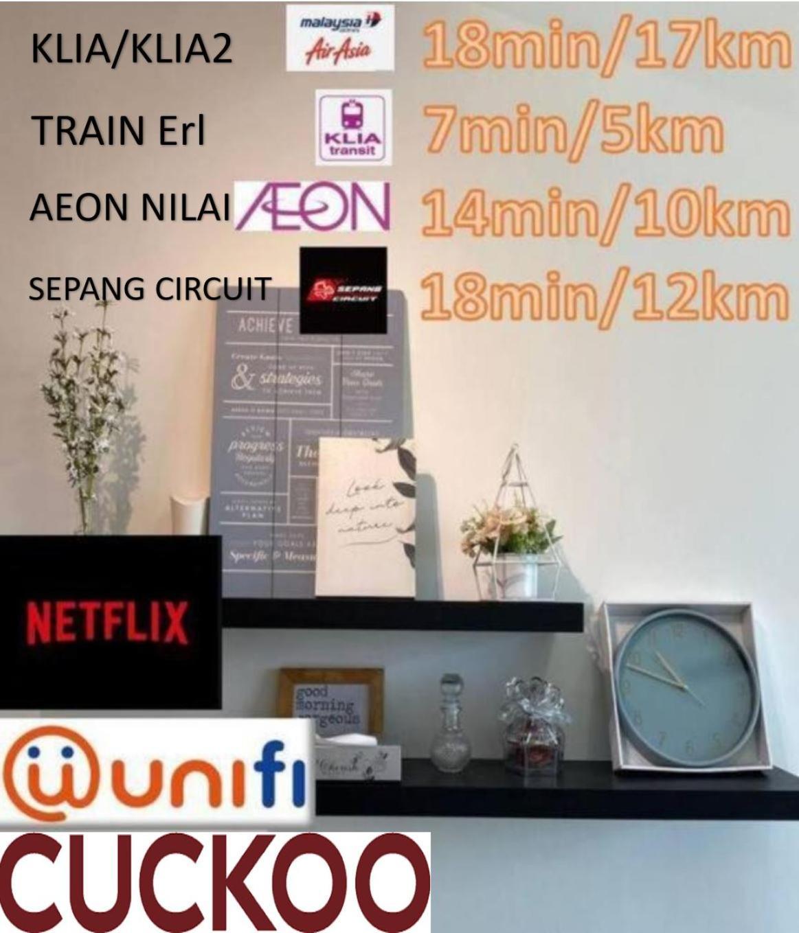 Family Stay, Sepang Klia, Free 2 Parking&Unifi エクステリア 写真
